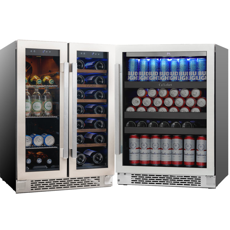 Ca‘Lefort 140 Cans (12 oz.) Outdoor Rated Freestanding Beverage